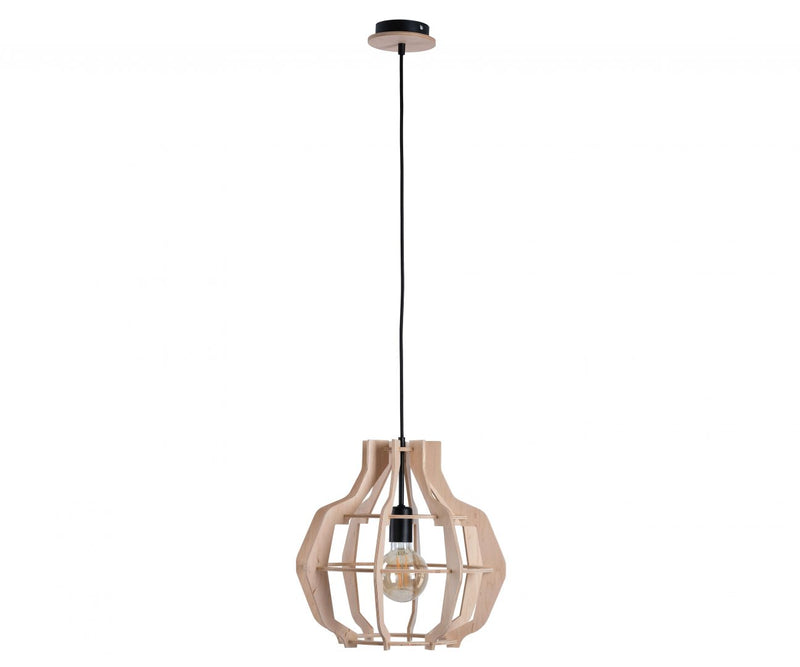 Keter Lighting Bento 1L pendant lamp E27 H 130.0cm