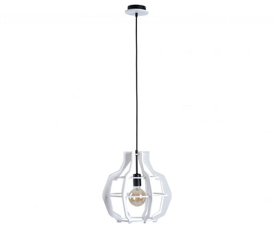 Keter Lighting Bento 1L pendant lamp E27 H 130.0cm