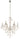 Chandelier Globo Lighting Cuimbra I metal chrome E14 6L