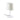 FARO Barcelona Conga accent wall lamp steel matt white E27 H 48.5cm