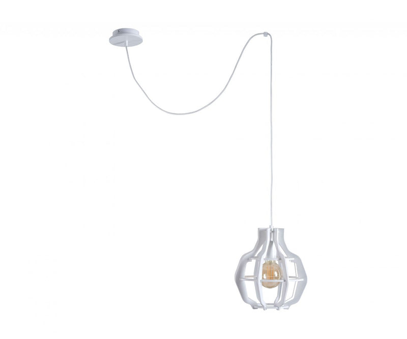 Keter Lighting Bento 1L pendant lamp E27 H 200.0cm