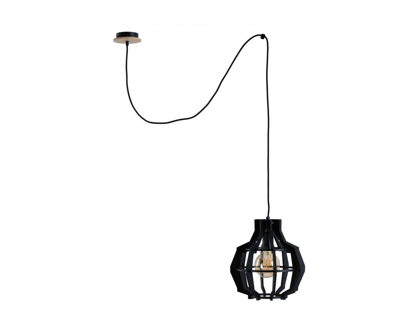 Keter Lighting Bento 1L pendant lamp E27 H 200.0cm