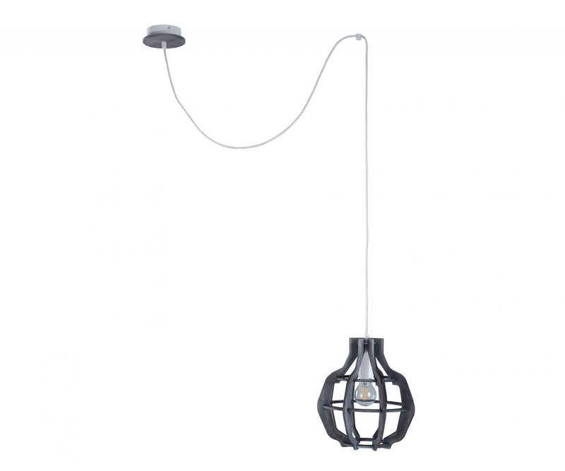 Keter Lighting Bento 1L pendant lamp E27 H 200.0cm