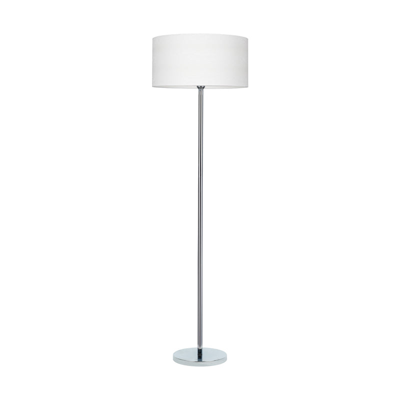 Leila Floor Lamp 1xE27 Max.60W Chrome/Transparent PVC Cable/Wood