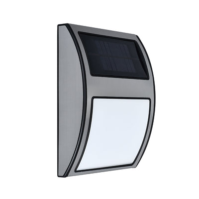 Solar House Number Wall Lamp Incl. 3x0.1W LED Satin/White/Black