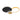 Flush mount ceiling lamp Globo Lighting Senna metal black