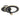 Flush mount ceiling lamp Globo Lighting Marian metal black