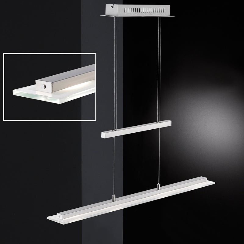 Fischer & Honsel Tenso TW 1L lampada da soffitto con illuminazione a binario L 64 cm LED