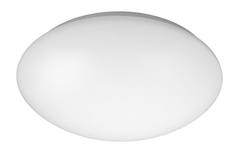 Ceiling bowl plastic, opal white 29 cm