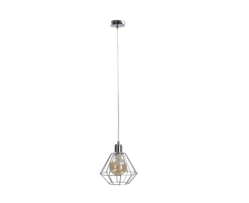 Keter Lighting Foskal 1L pendant lamp E27 H 120.0cm