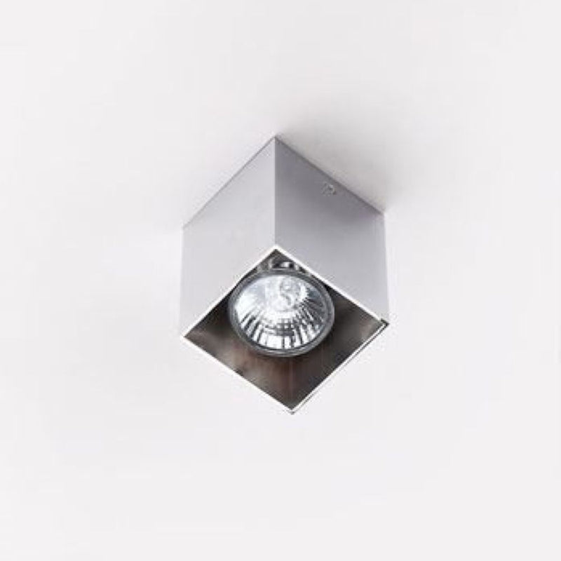 Maxlight Pet Square 1L ceiling spotlight GU10, W 7cm