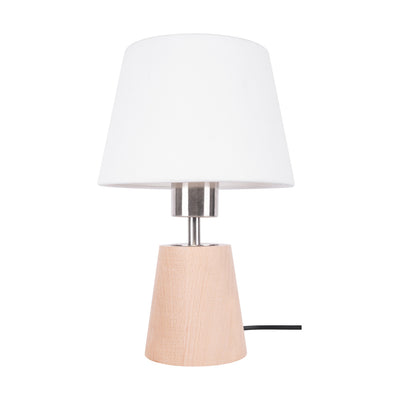 Konus Table Lamp 1xE27 25W Beech/Transparent/White