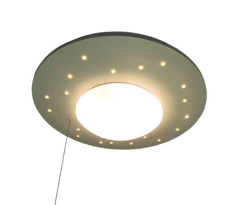 Ceiling lamp Starlight, sage green