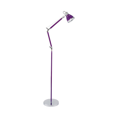 Jerona Floor lamp 1xE27 40W Purple/Chrome