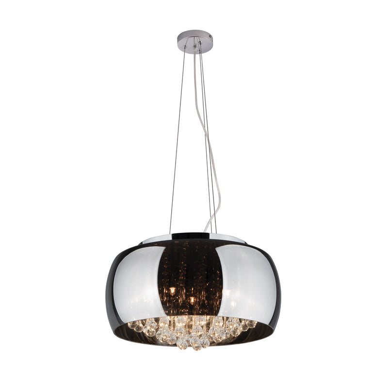 Maxlight Moonlight 6L pendant lamp chrome, D 50cm