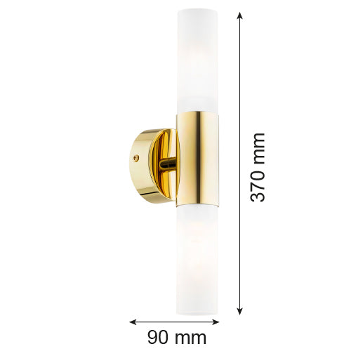 Argon Taylor 2L wall sconce lamp E27 H 37cm