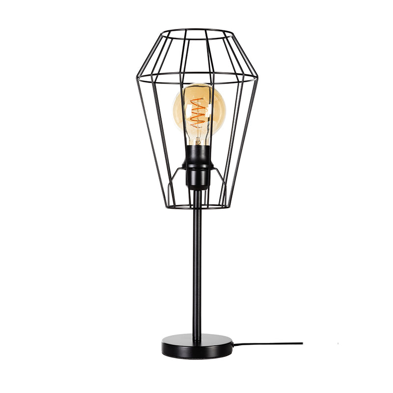 Britop lighting Endorfina 1L table lamp black E27, H 54cm