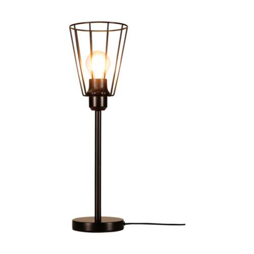 Britop Lighting Swan 1L pöytävalaisin E27 musta, korkeus 47,5cm