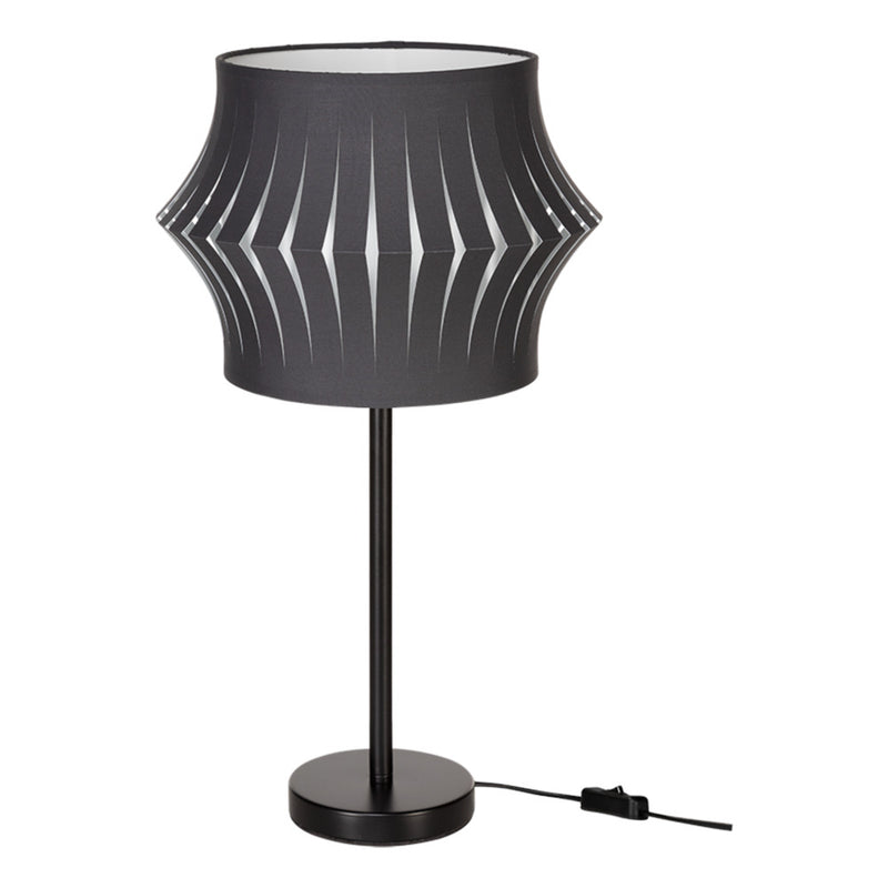 Lotus Floor Lamp 1xE27 Max.40W Black/Black PVC/Antacite