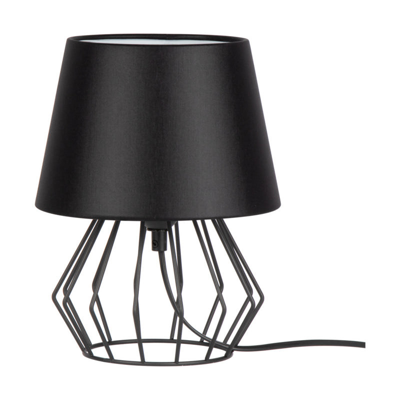 Merano Table Lamp 1xE27 Max.25W Black/Black PVC/Black