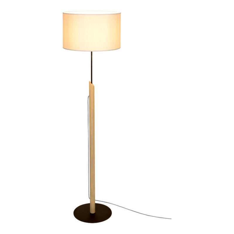 Lampada da terra Britop Lighting Colette Gray 1L E27 grigia