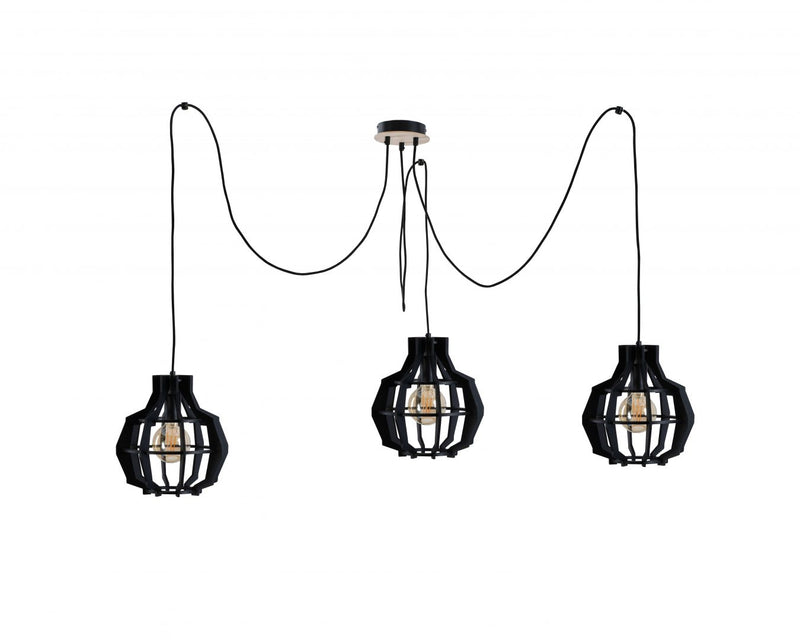 Keter Lighting Bento 3L pendant lamp E27 