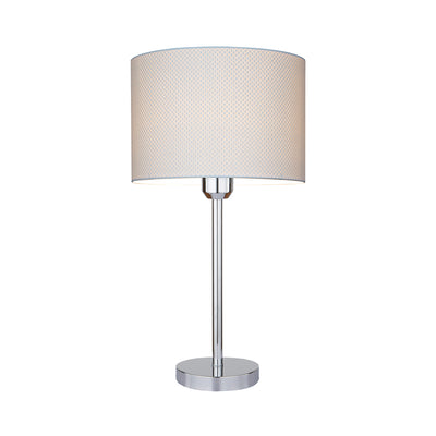 Leila Table Lamp 1xE27 Max.40W Chrome/Transparent PVC Cable/Dots