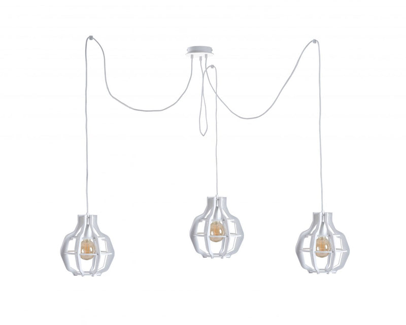 Keter Lighting Bento 3L pendant lamp E27 