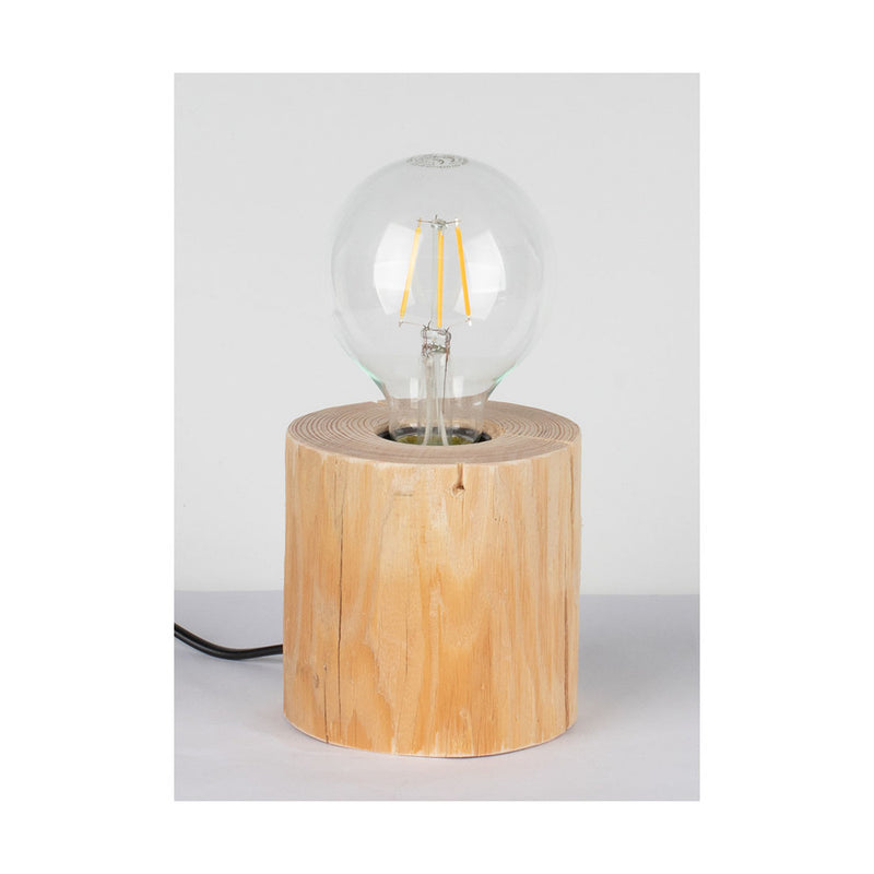 Trabo Table Table Lamp 1xE27 Max.25W Natural Pine/Black