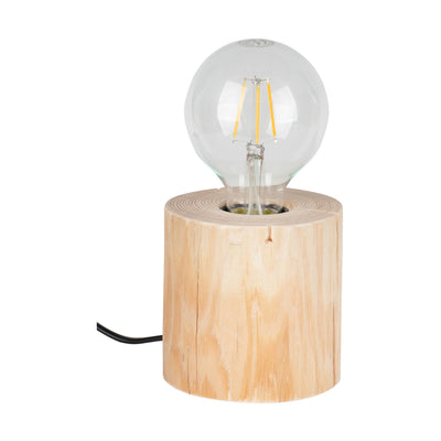 Trabo Table Table Lamp 1xE27 Max.25W Natural Pine/Black