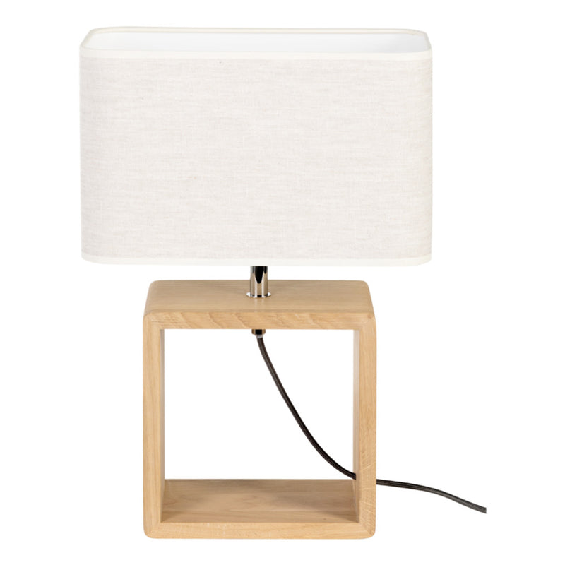 Britop Lighting Boho 1L lampe de table E27 blanc, H 45cm