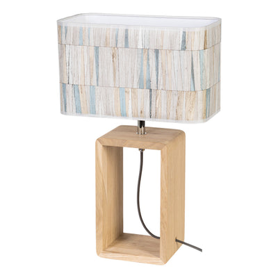 Malo Table Lamp 1xE27 Max.25W Oiled Oak/Anthracite/Multicolor