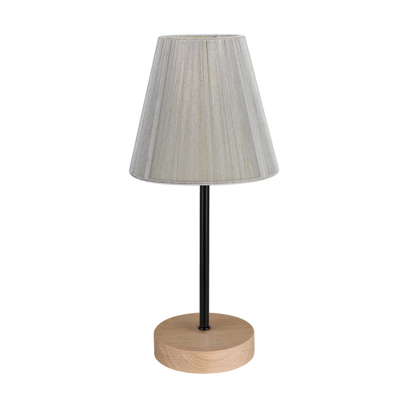 Mila Table Lamp 1xE14 Max. 25W Oak Oak Oiled/Clack PVC/Clack/Red/Black