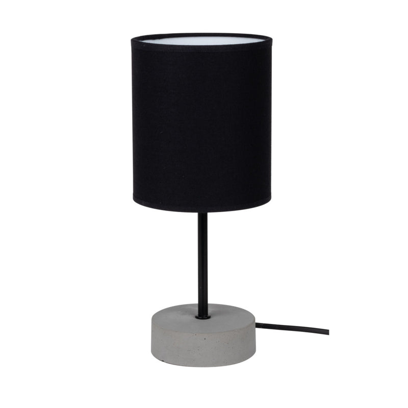 Mila Table Lamp 1xE27 Max.25W Concrete Gray / Black / Black