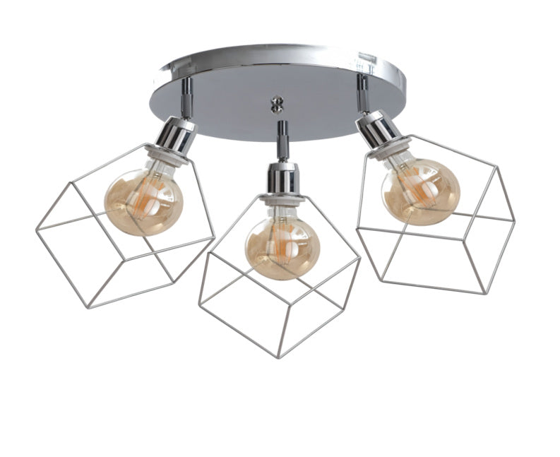 Keter Lighting Ruben 3L ceiling lamps E27 H 35.0cm
