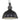 Stainhauer Buckle 1L pendant lamp steel black E27, D 52cm