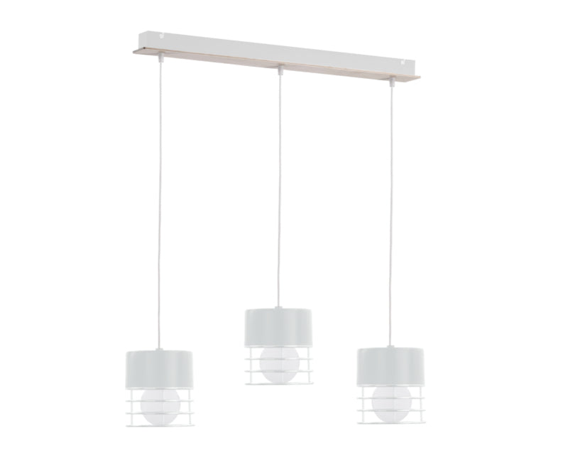 Keter Lighting Casa 3L linear suspension pendant lamp E27 H 100.0cm