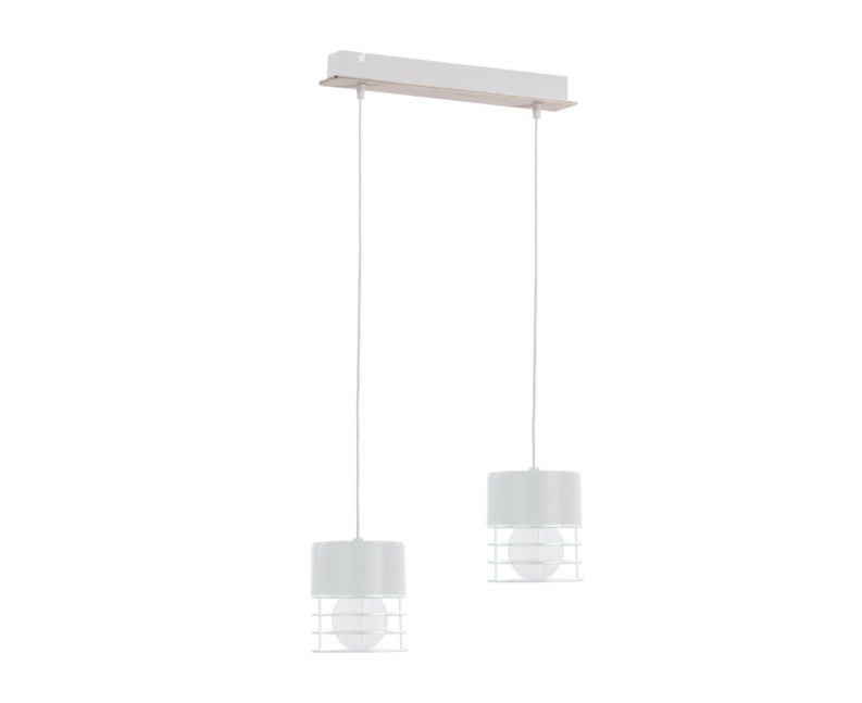 Keter Lighting Casa 2L linear suspension pendant lamp E27 H 100.0cm