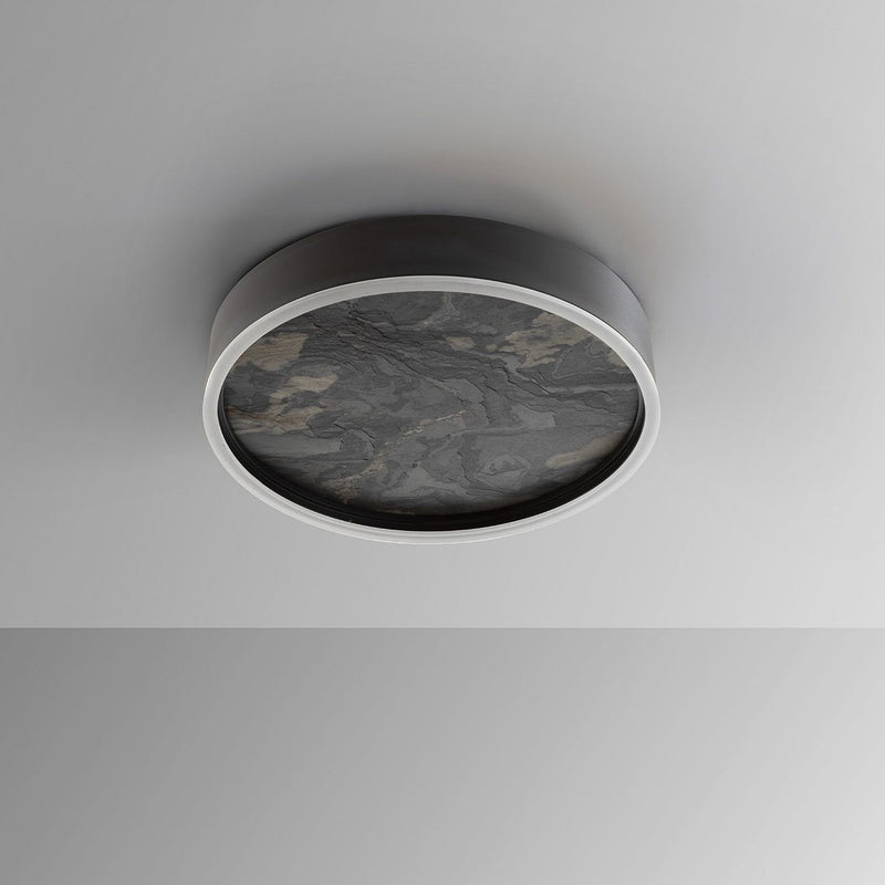 Schuller Stone 1L flush mount ceiling lamp D 40-60cm