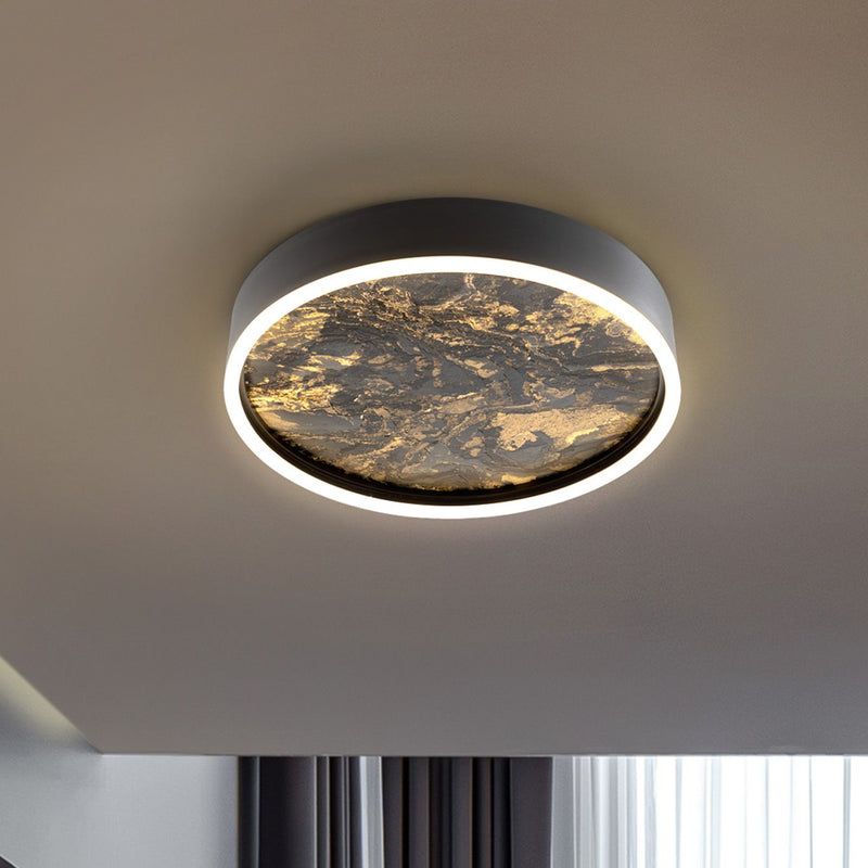 Schuller Stone 1L flush mount ceiling lamp D 40-60cm