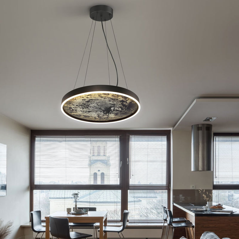 Schuller Stone 1L pendant lamp D 40-60cm