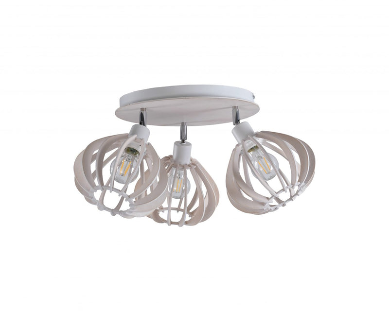 Keter Lighting Nicoleta 3L ceiling lamps E27 H 32.0cm