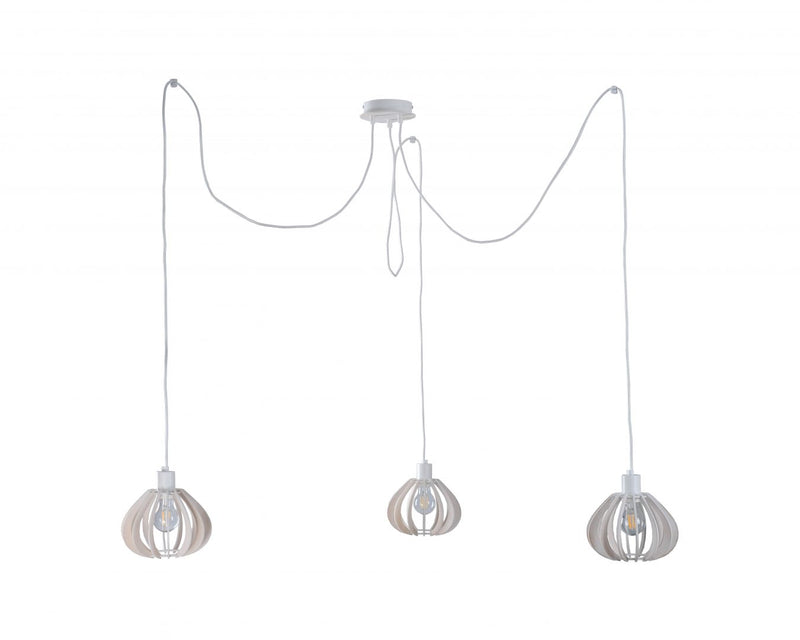 Keter Lighting Nicoleta 3L pendants E27 