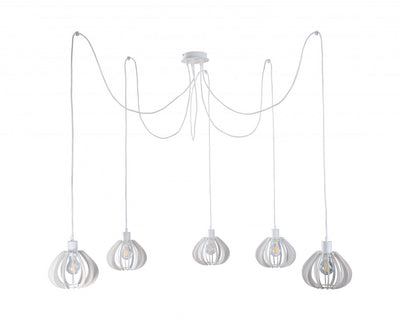 Keter Lighting Nicoleta 5L pendants E27 