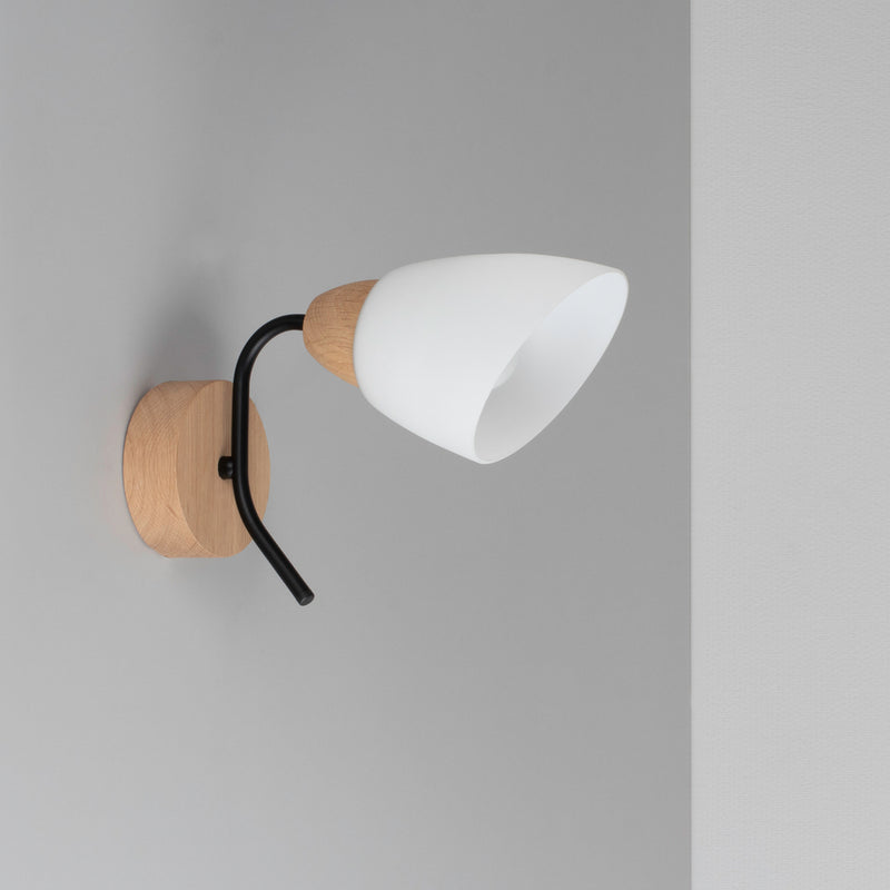 Viletta Wood Lampa Ceiling Lamp 3xE27 Max.60W Oiled Oak/Chrome/White