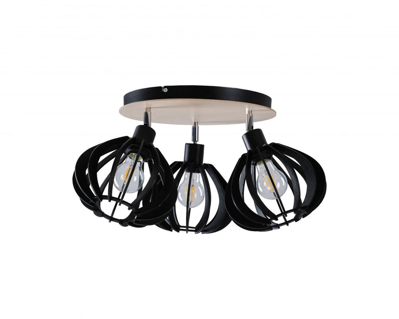 Keter Lighting Nicoleta 3L ceiling lamps E27 H 32.0cm