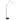 Steinhauer Prestige Chic 1L floor lamp black white E27