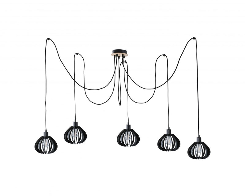 Keter Lighting Nicoleta 5L pendants E27 