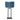 Steinhauer Rod 1L table lamp blue E27, H 55cm