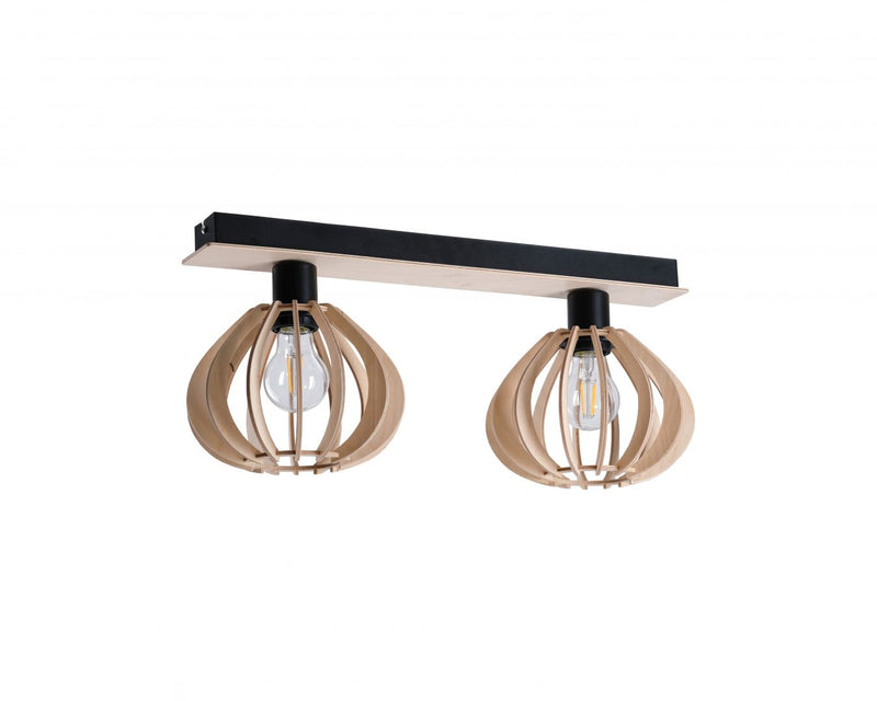 Keter Lighting Nicoleta 2L ceiling lamps E27 H 21.0cm